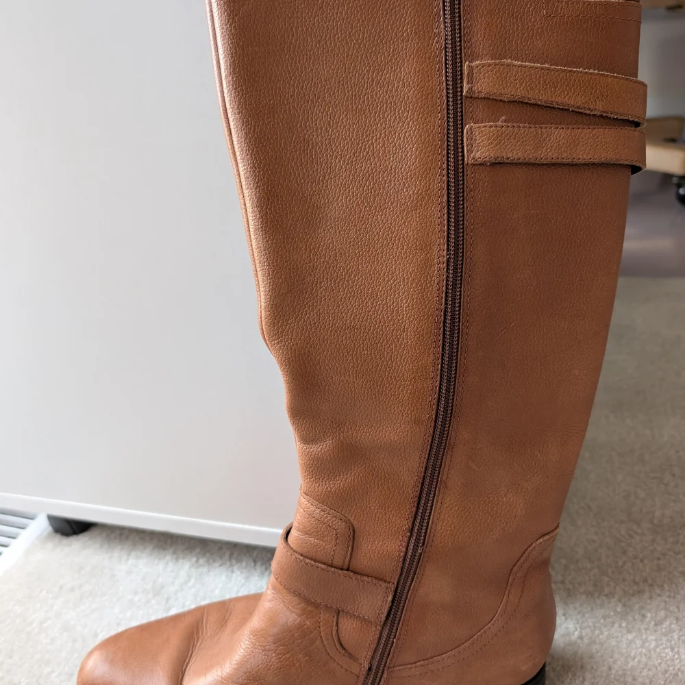 Brown Leather Riding Boots - Picture 7 of 14